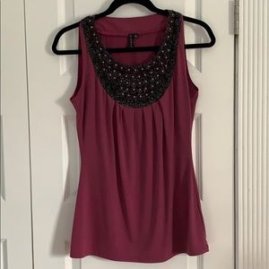 Sioni Tops | Sleeveless Blouse | Rose | Small